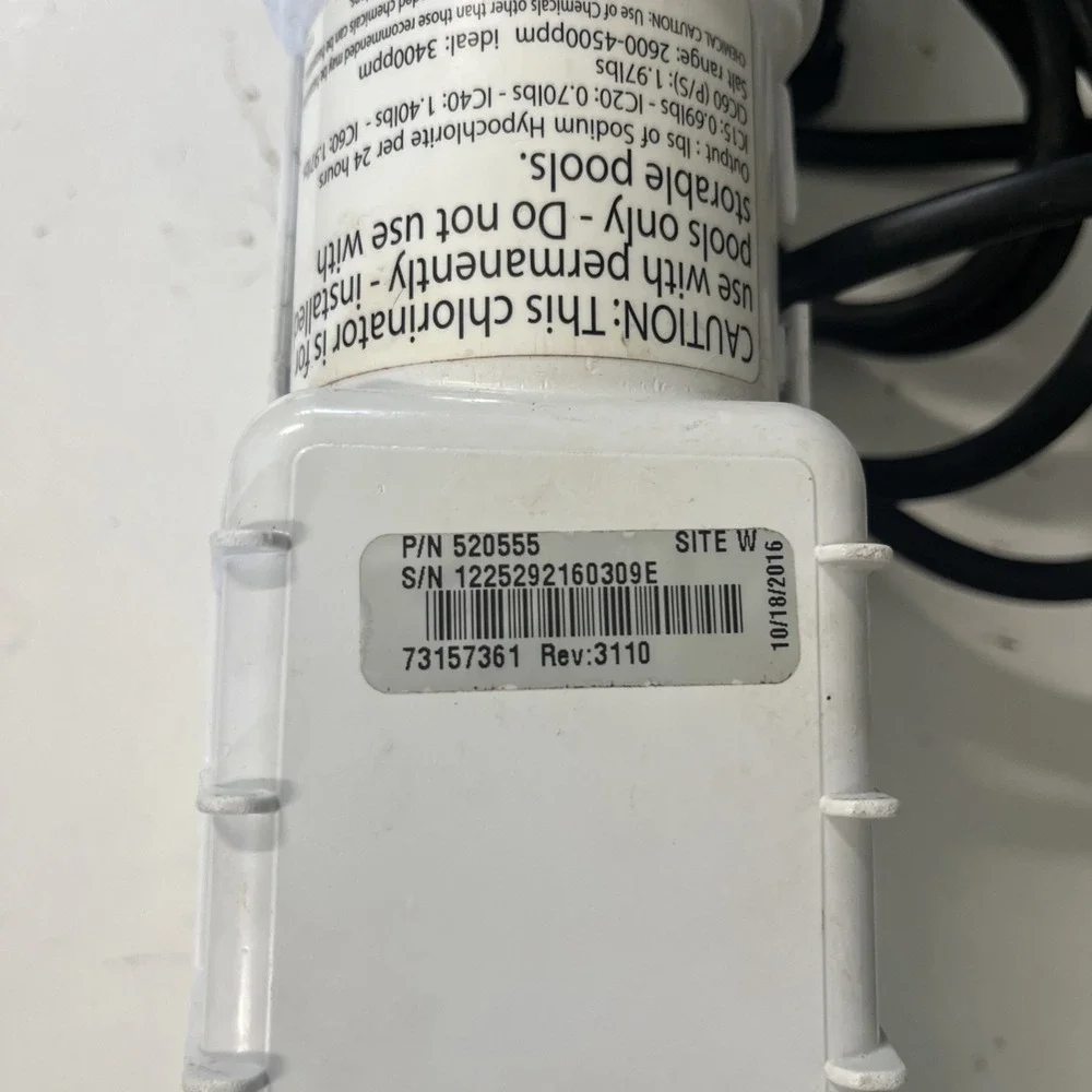 Pentair IntelliChlor IC40 Salt Chlorine Generator Cell FOR PARTS